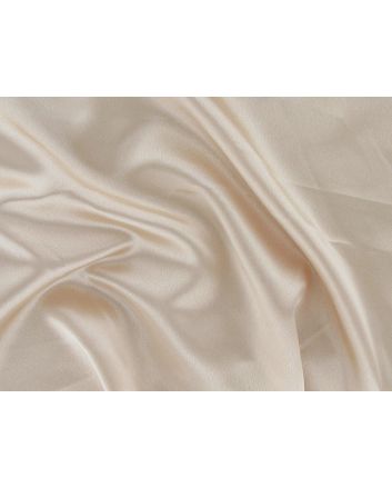 Satin Back Crepe, Pale Gold