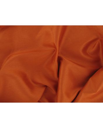 Satin Back Shantung - Burnt Orange