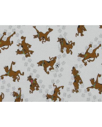 Scooby Printed Cotton, Football Time