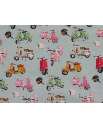 Scoot Around Cotton Print