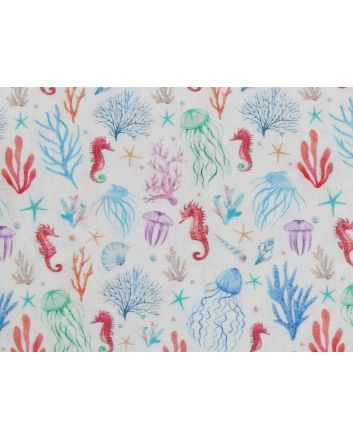 Seahorse Adventure Cotton Print