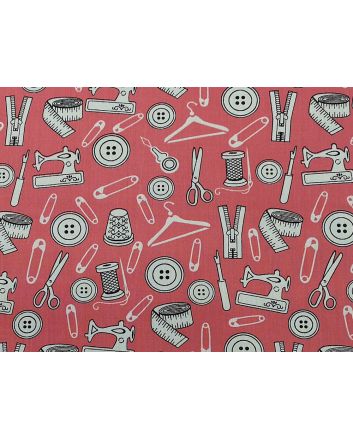 Sewing Studio Polycotton Print, Candy