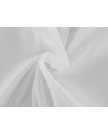 Sheen Polyester Taffeta, White