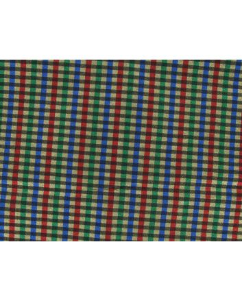 Shiny Metallic Striped Taffeta - Gold