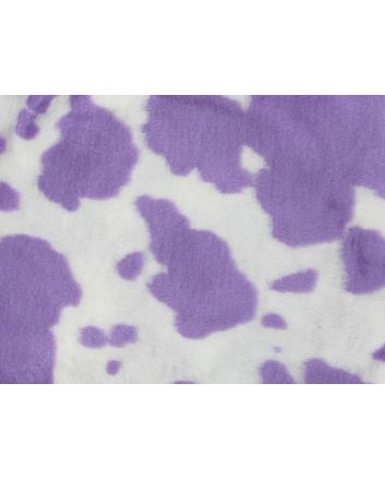 Short Pile Fur, Cow, Purple