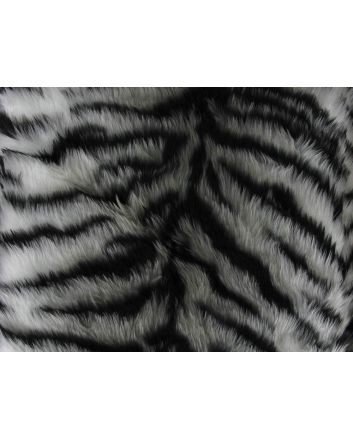 Short Pile Fur, Silver Tiger