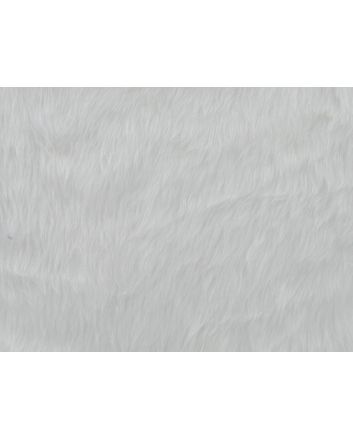 Short Pile Fur Fabric - Ecru