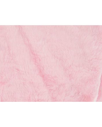 Short Pile Fur Fabric - Light Pink