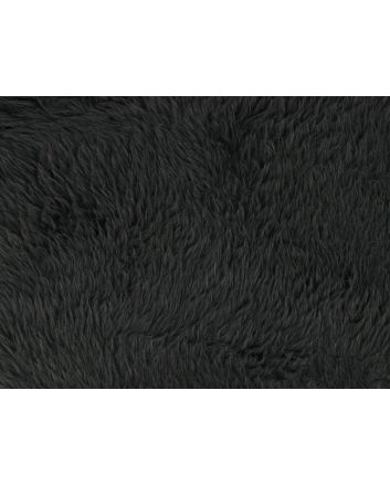 Short Pile Fur Fabric - Slate