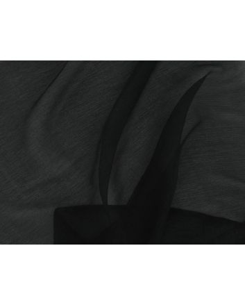 Silk Chiffon - Black