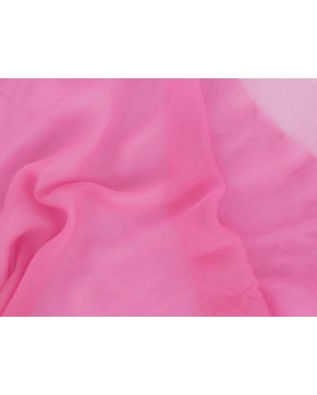 Silk Chiffon - Candy Pink