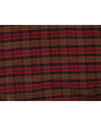 Silk Dupion Plaids Tartan - Yellow