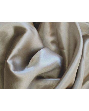 Silk Feel Polyester Satin, Beige