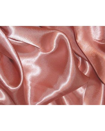 Silk Feel Polyester Satin, Dusky Pink