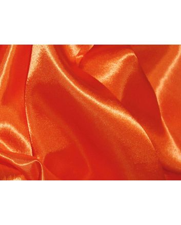 Silk Feel Polyester Satin, Orange