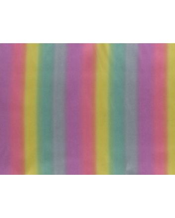 Silk Feel Polyester Satin, Pastel Rainbow
