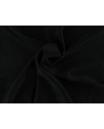 Silky Velvet Satin, Black