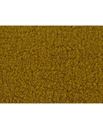 Single Sided Soft Teddy Fleece, Ochre