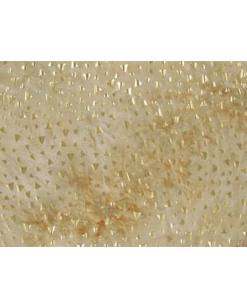 Single Span Water Print with Foil - Gold