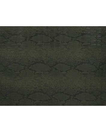 Snake Skin Leatherette, Olive