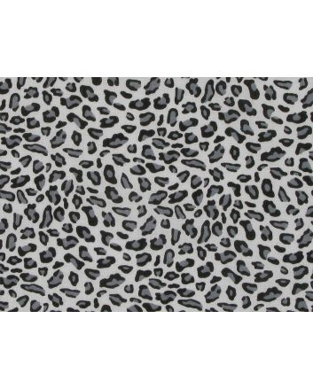 Snow Lynx Polycotton Print