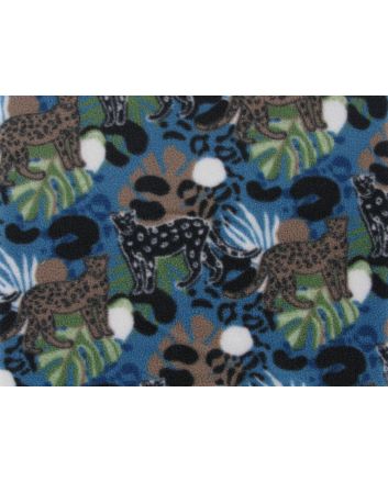 Soft Anti Pil Fleece, Cheetah Safari