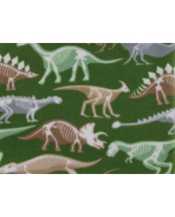 Soft Anti Pil Fleece, Dinosaur Dig