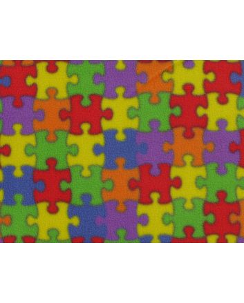 Soft Anti Pil Fleece, Jigsaw