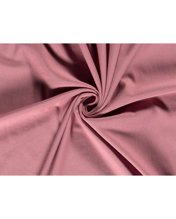 Soft Brushed Cotton French Terry, Antique Pink