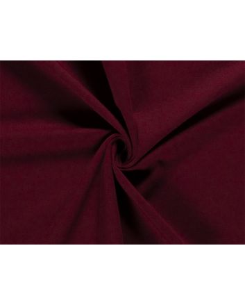 Soft Brushed Cotton French Terry, Bordeaux