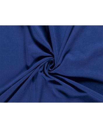 Soft Brushed Cotton French Terry, Cobalt