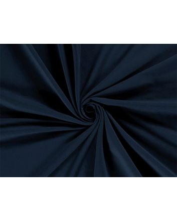 Soft Brushed Cotton French Terry, Dark Indigo