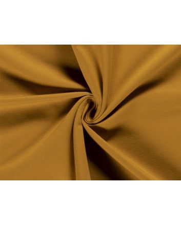 Soft Brushed Cotton French Terry, Ochre