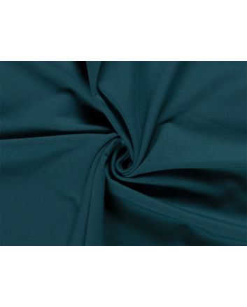 Soft Brushed Cotton French Terry, Petrol