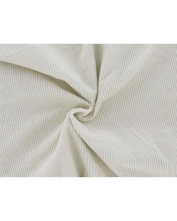 Soft Cotton 7 Wale Corduroy, Ivory
