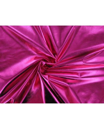 Spandex Mirror Foil, Cerise