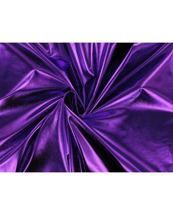 Spandex Mirror Foil, Purple