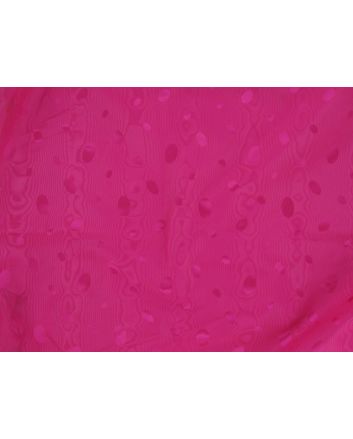 Spot Moire Taffeta - Cerise
