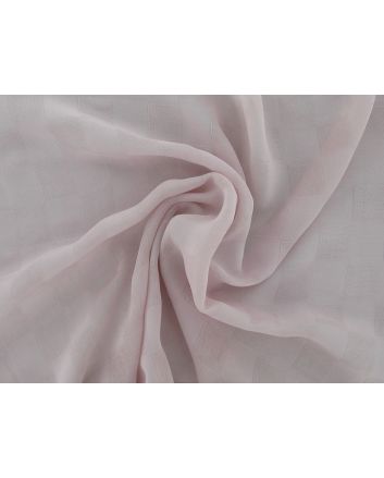 Squares Jacquard Voile, Pink