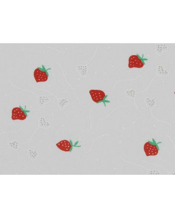 Strawberry Swirl Polycotton Print
