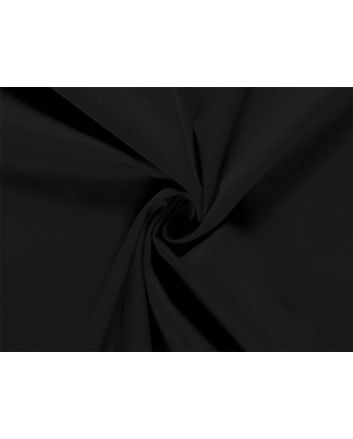 Stretch Chino Soft Cotton Twill, Black