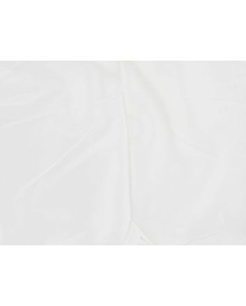 Stretch Cotton Sateen - White