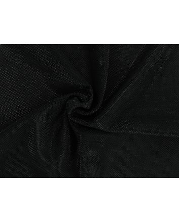 Stretch Knit Square Foil, Black