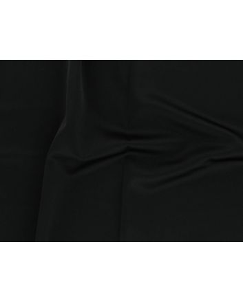 Stretch Satin Crepe, Black