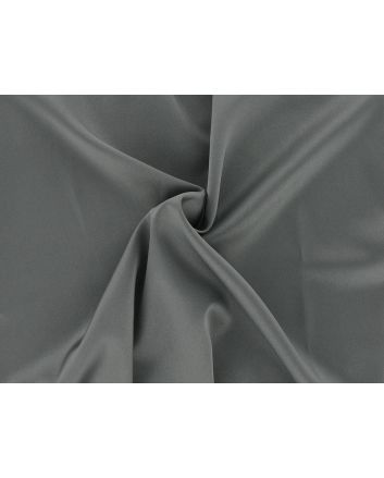 Stretch Satin Crepe, Pewter