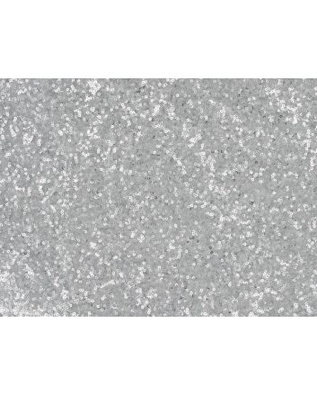 Stretch Tulle With 3mm Sequin - Silver