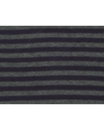 Stripe Jersey Collection, Aubergine and Grey