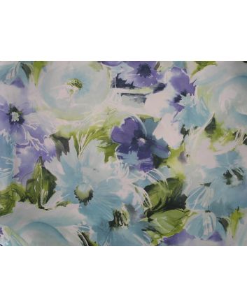 Summer Bloom Printed Taffeta