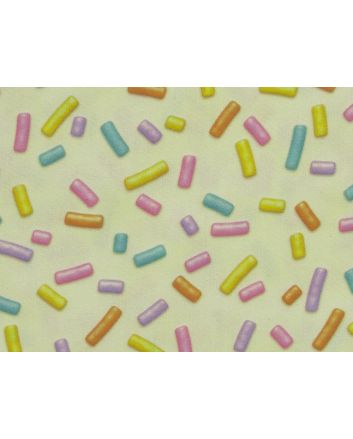 Sweet Treats Quilters Cotton, Sugar Sprinkles