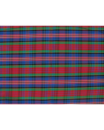 Taffeta Kilt Stripe - Green, Blue and Red